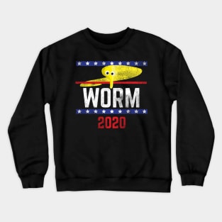 Magic Worm On A String Meme Yellow Worm 2020 for President Crewneck Sweatshirt